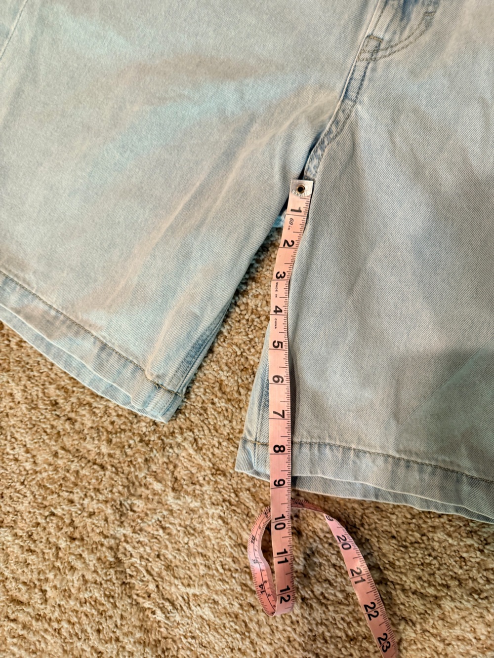 H&M DENIM BERMUDA SHORTS - Picture 4 of 6